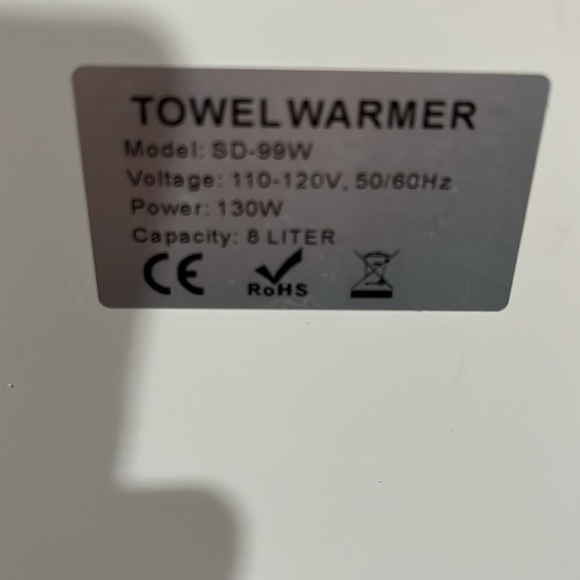 Towel Warmer Cabinet, 8L Hot Bath Towel Warmer Heating Use for Facial - Picture 8 of 15